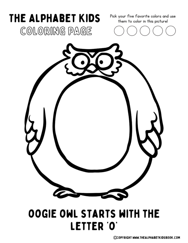 Coloring Page_Oogi Owl