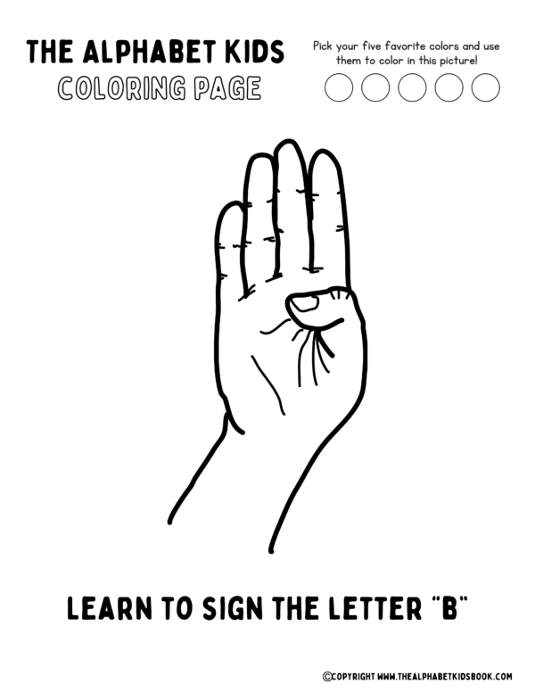 Coloring Page_Sign B
