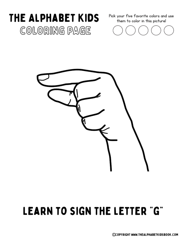 Coloring Page_Sign G