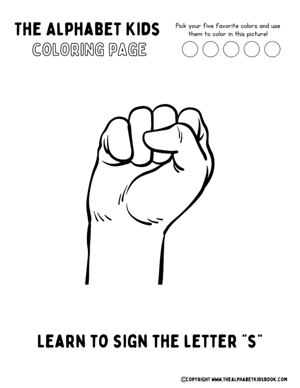 Coloring Page_Sign S