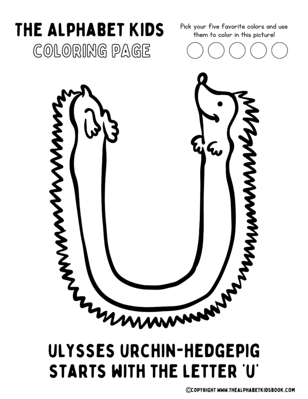 Coloring Page_Ulysses Urchin