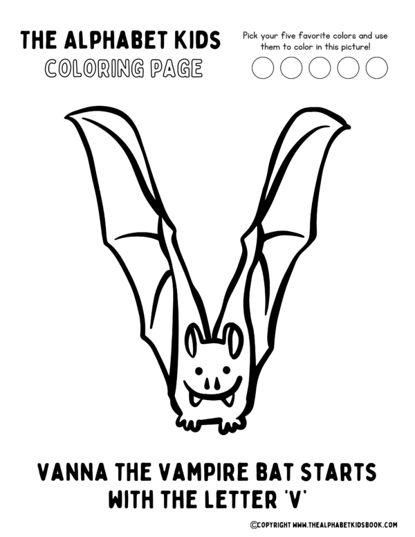 Coloring Page_Vanna Vampire