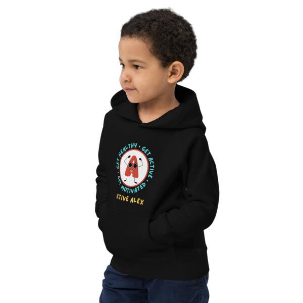 Kids eco hoodie - Image 3